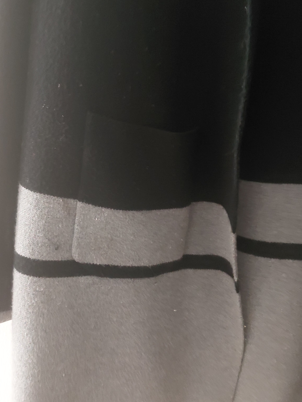 Women's Black & Gray Open-Front Blazer Jacket - Picture 8 of 10